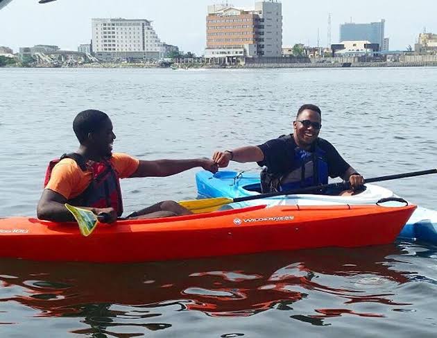 Kayaking in Lagos Nigeria 